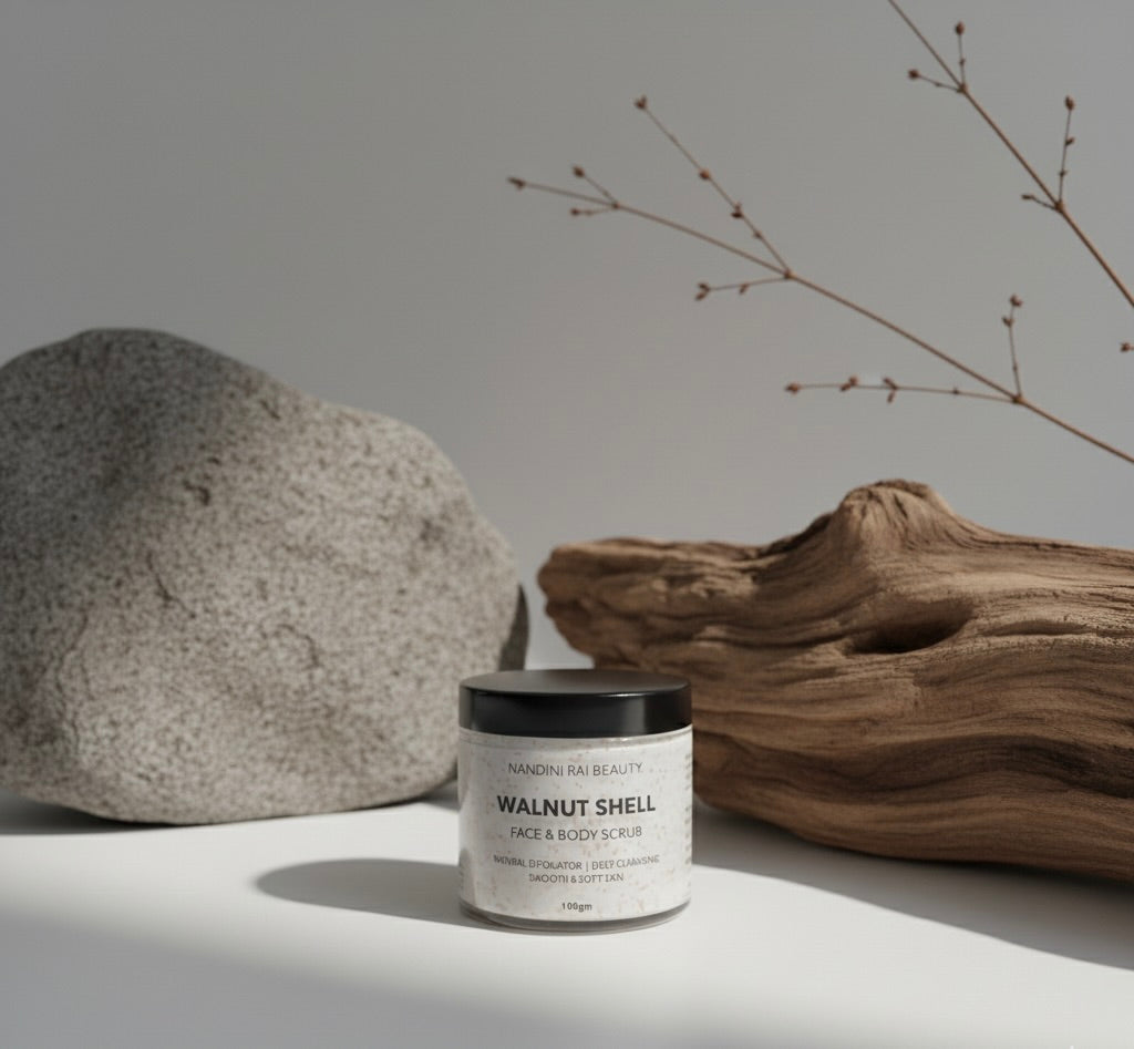 Walnut Shell Face & Body Scrub