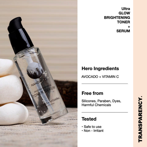 Ultra Glow Brightening Toner + Serum